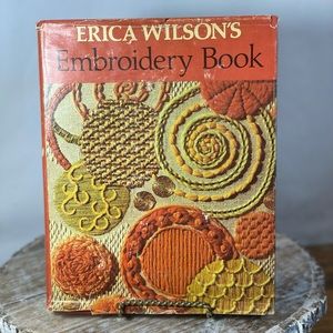 Erica Wilson's embroidery book vintage hardbook